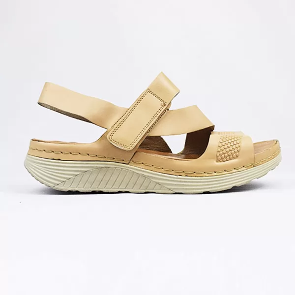 Sandale confort pour femme s011 sable